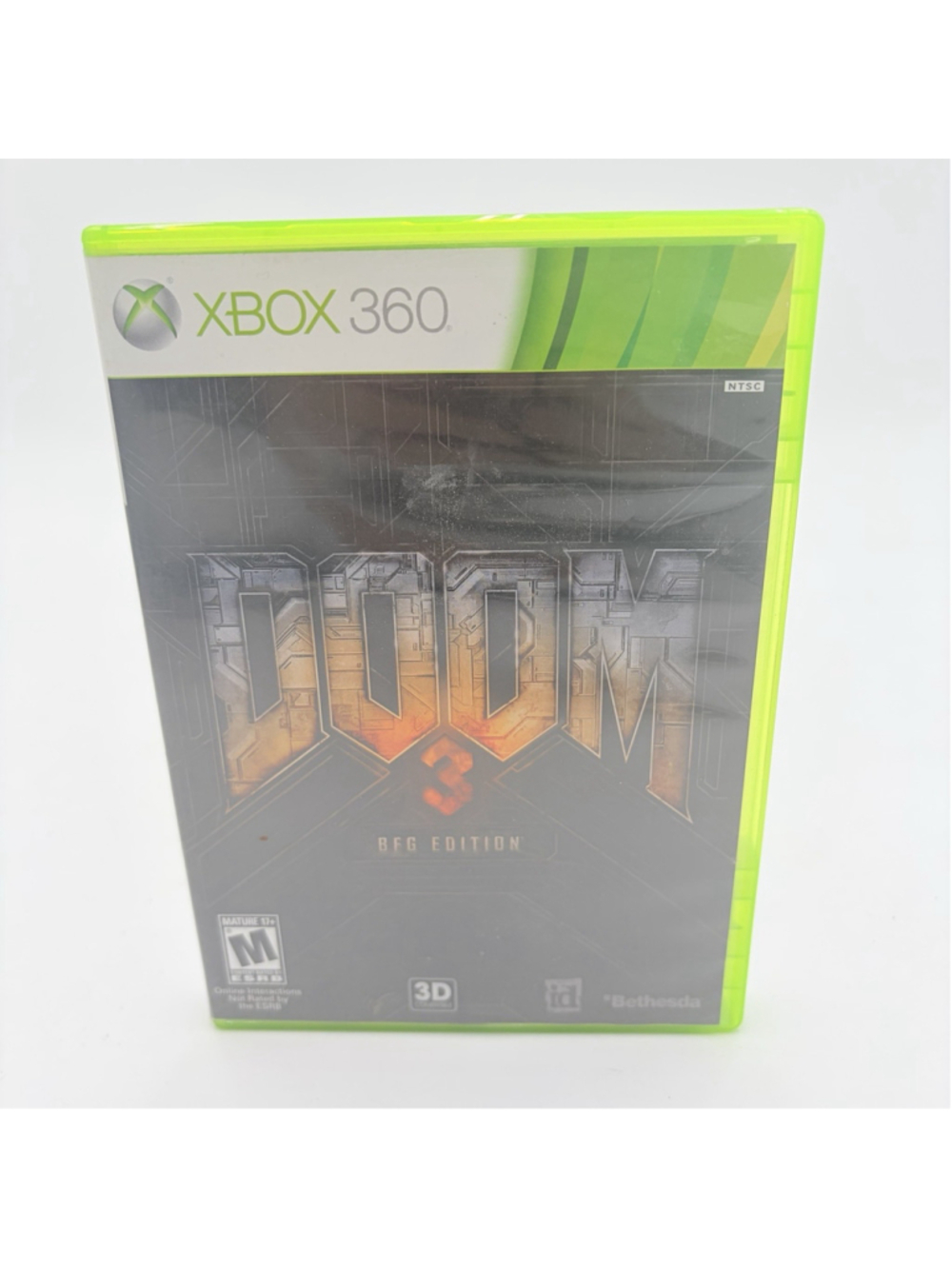 DOOM 3 BFG Edition Xbox 360 Shooter M Rated NTSC-U/C w/ Case & Manual CIB